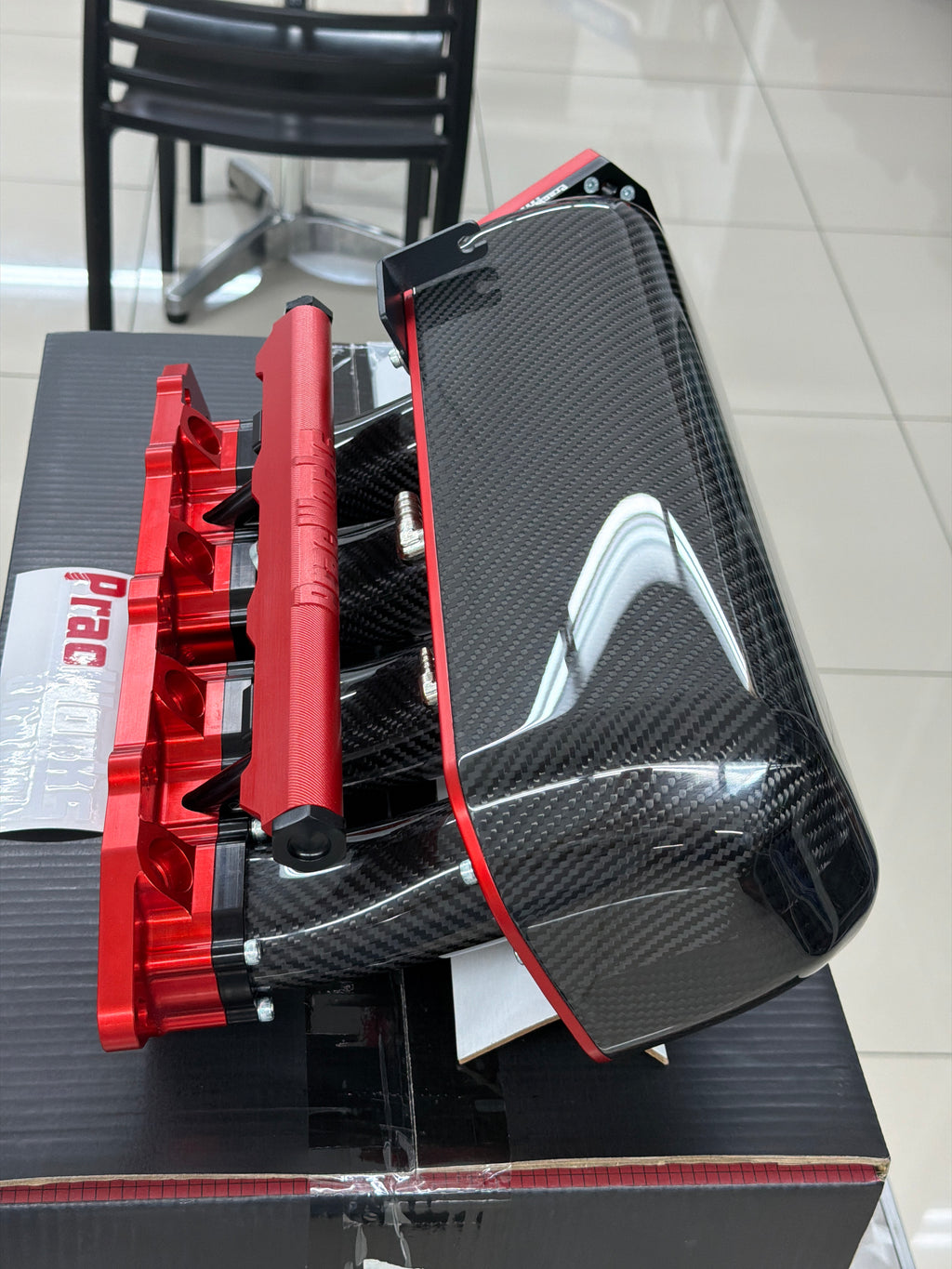 Pracworks Carbon Fiber Intake Manifold for Honda B-Series, B16A, B16B, B18C | HB-N-20