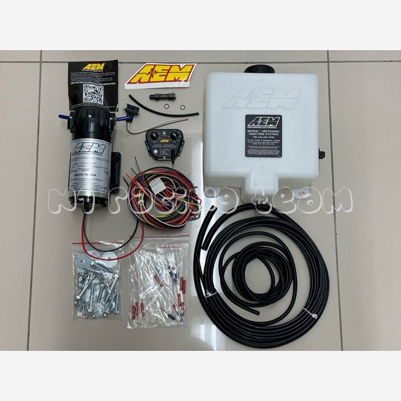 AEM Electronics V3 Water/Methanol Injection Kit with 1.15 Gallon Tank (Up to 35 PSI) | Part: 30-3300