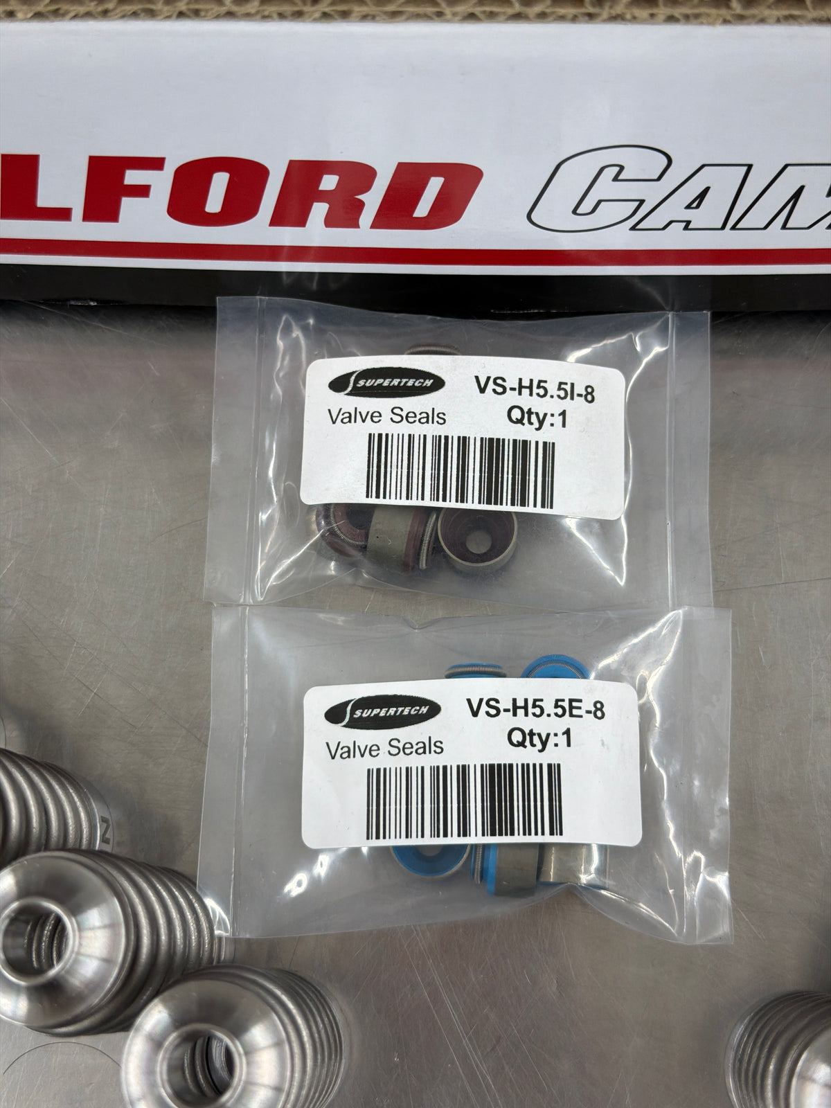 Kelford KVS279-BT Performance Beehive Valve Springs & Titanium Retainers - Honda Civic Type R FK8 FL5 / Accord K20C1 K20C4