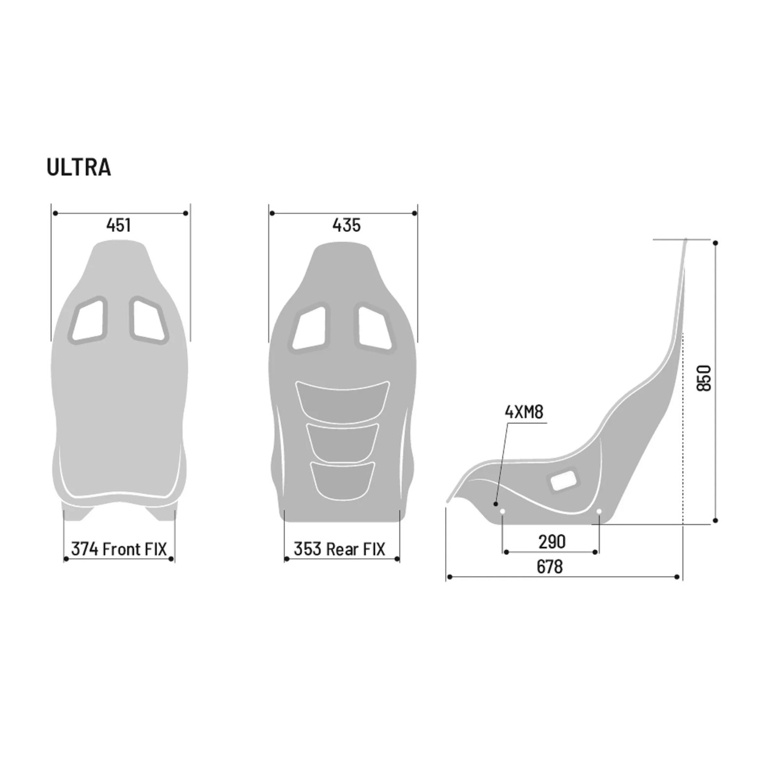 Sparco Ultra Carbon Racing Seat Black (008037ZNR) | FIA Approved