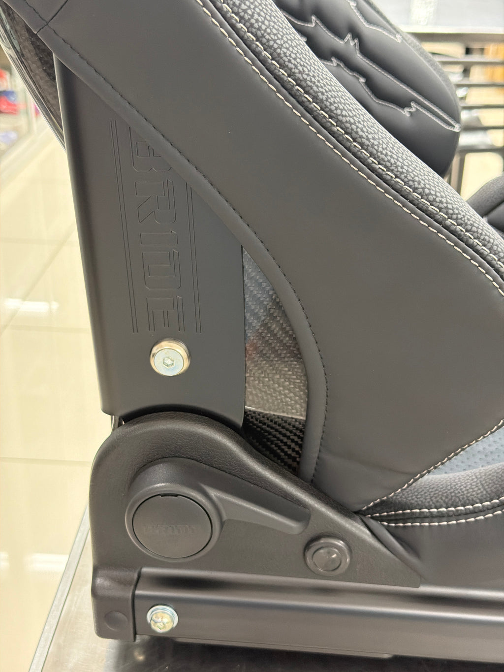 HKS x BRIDE edirb 171 2025 Limited Edition Carbon Reclining Racing Seat - 51007-AK708