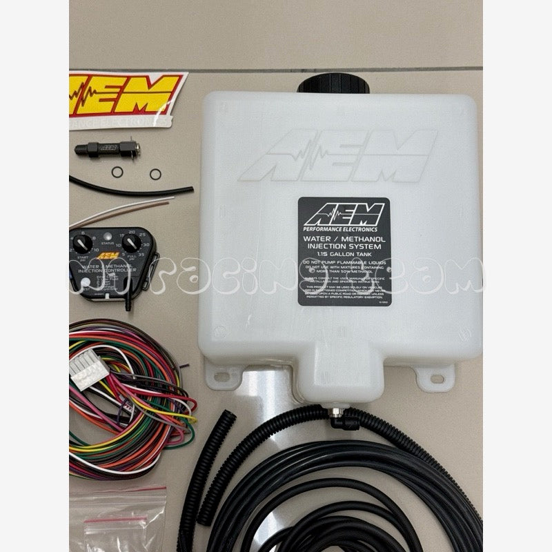 AEM Electronics V3 Water/Methanol Injection Kit with 1.15 Gallon Tank (Up to 35 PSI) | Part: 30-3300