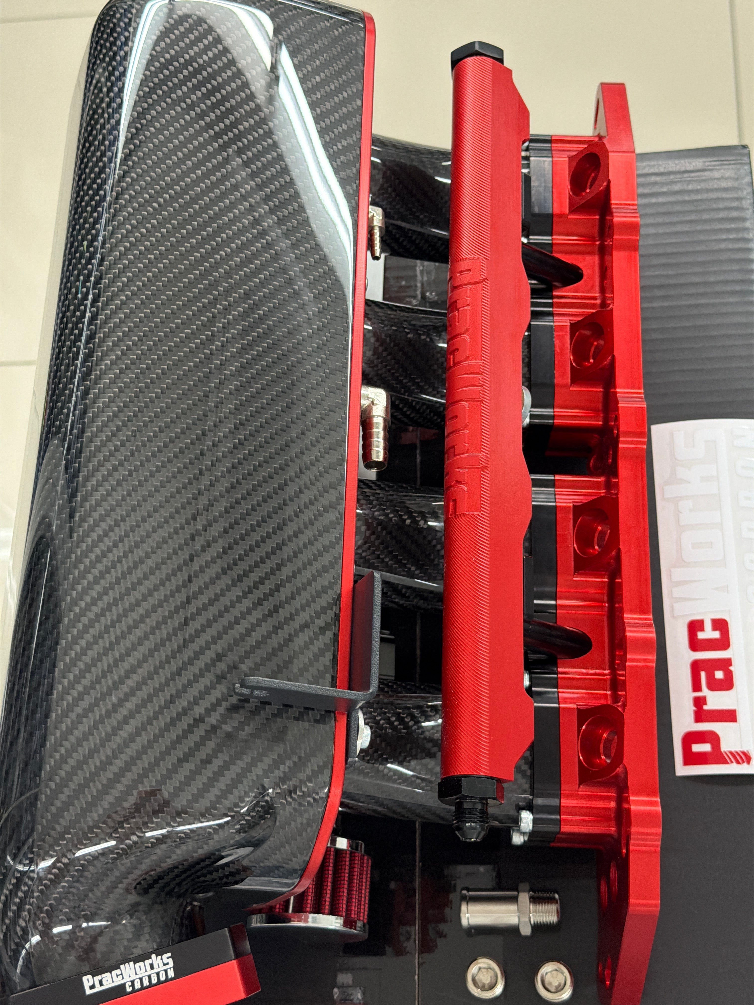 Pracworks Carbon Fiber Intake Manifold for Honda B-Series, B16A, B16B, B18C | HB-N-20