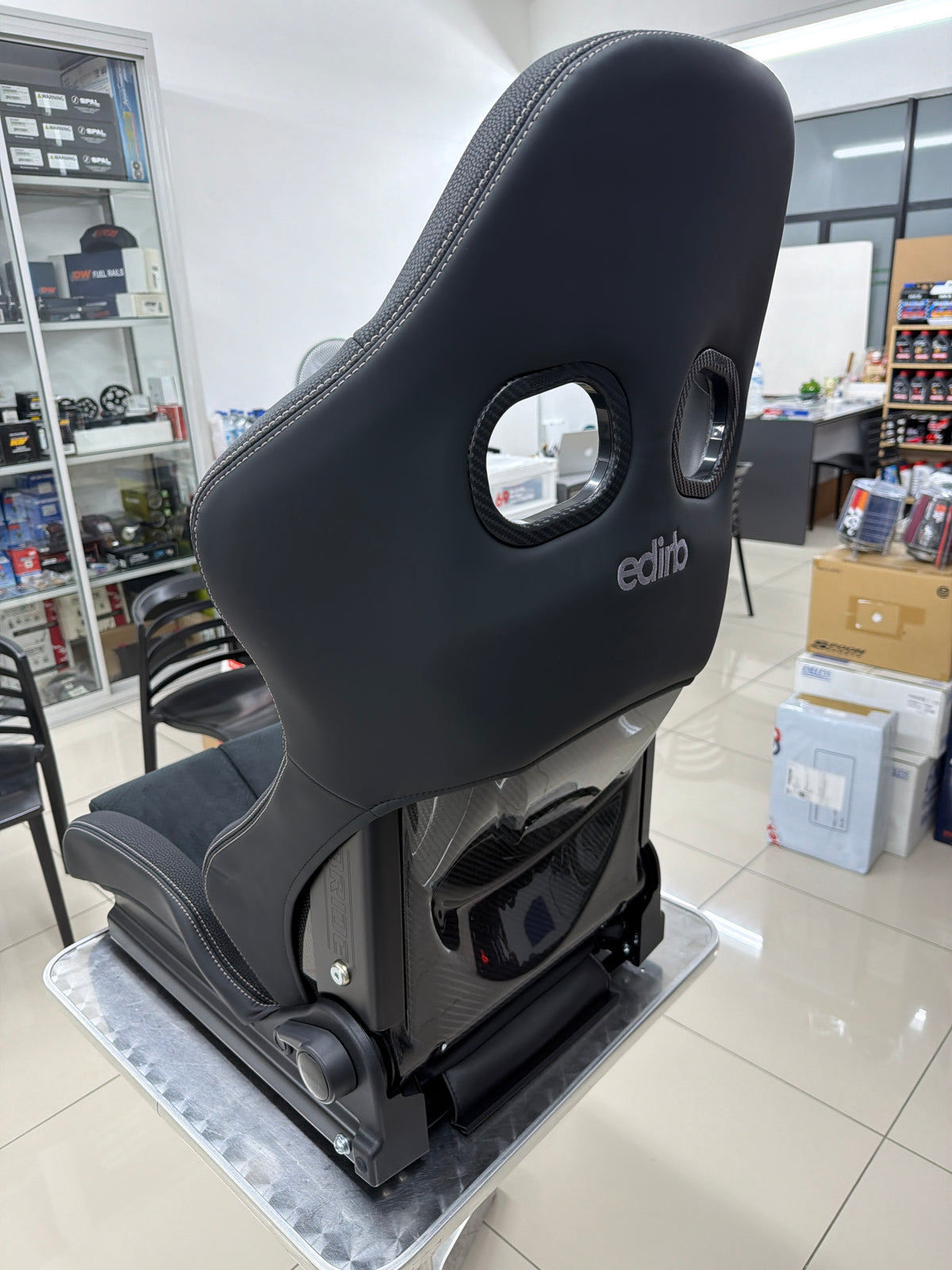 HKS x BRIDE edirb 171 2025 Limited Edition Carbon Reclining Racing Seat - 51007-AK708