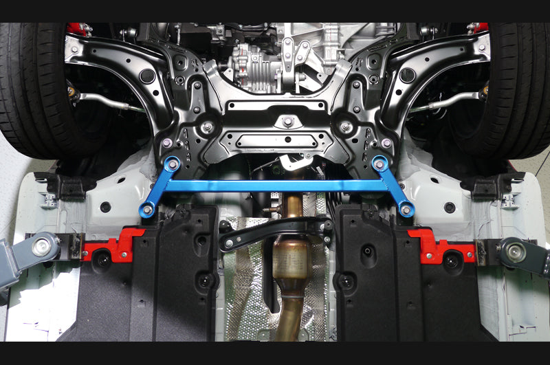 Cusco Power Brace Front Member Rear Side for Toyota GR Yaris (2020-2026) GXPA16 - 1C7-492-FMR