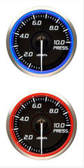 Defi Racer Gauge N2+ 60mm Standalone Pressure Gauge Meter 1000kPa (DF19601 Blue / DF19602 Red)