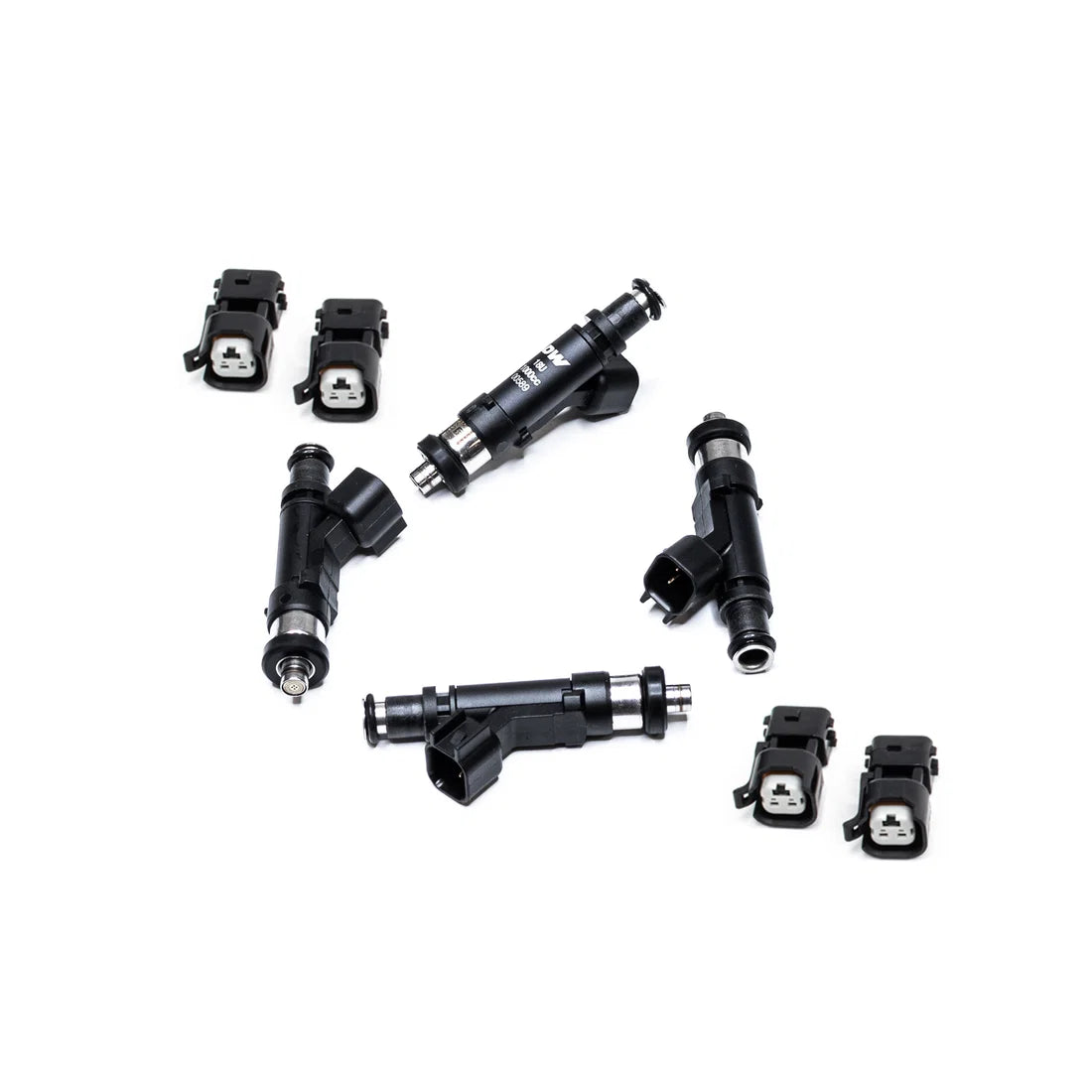 DeatschWerks 1000cc DW Fuel Injectors Set for Mitsubishi EVO 1 - 9 & Eclipse DSM VR4 4G63T (18U-08-1000-4) High Impedance