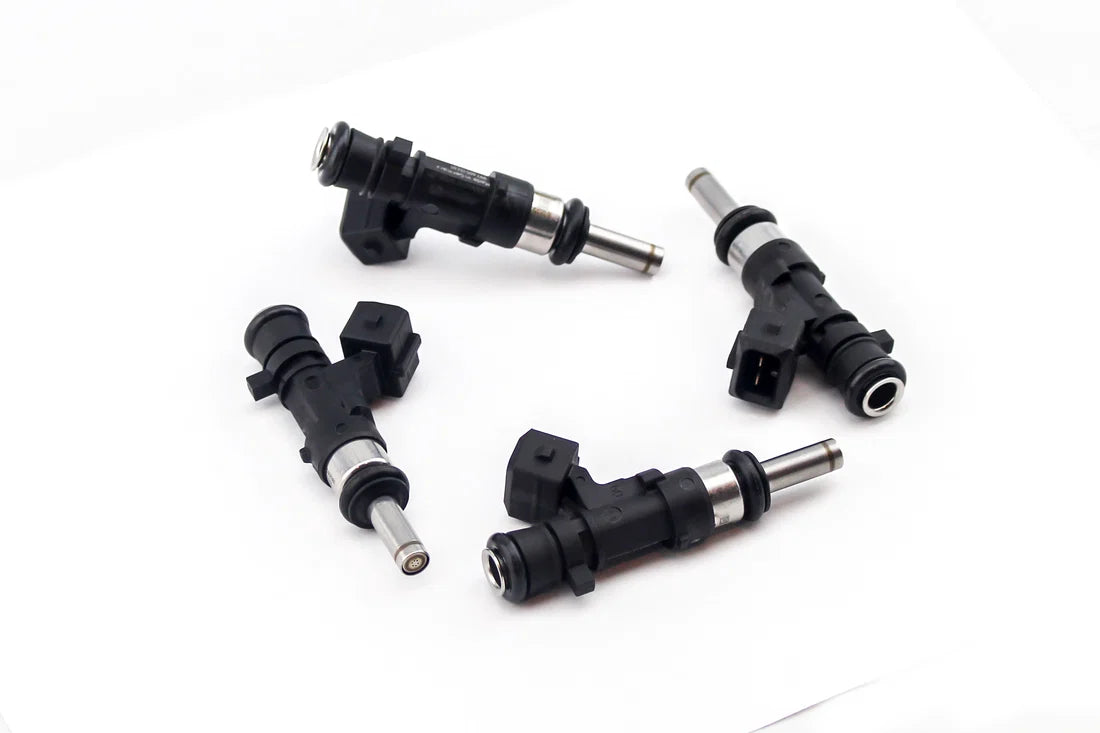 DeatschWerks 1100cc XT Nozzle DW Fuel Injectors Set for Mitsubishi Lancer Evolution X, 4B11T, Evo 10 (17MX-10-1100-4)