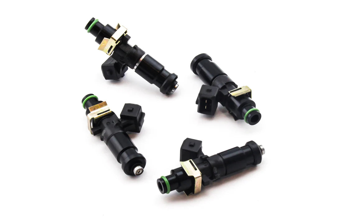 DeatschWerks Bosch EV14 1200cc DW Fuel Injectors Set for Mitsubishi EVO 1 - 9 & Eclipse DSM VR4 4G63T (16MX-09-1200-4) High Impedance