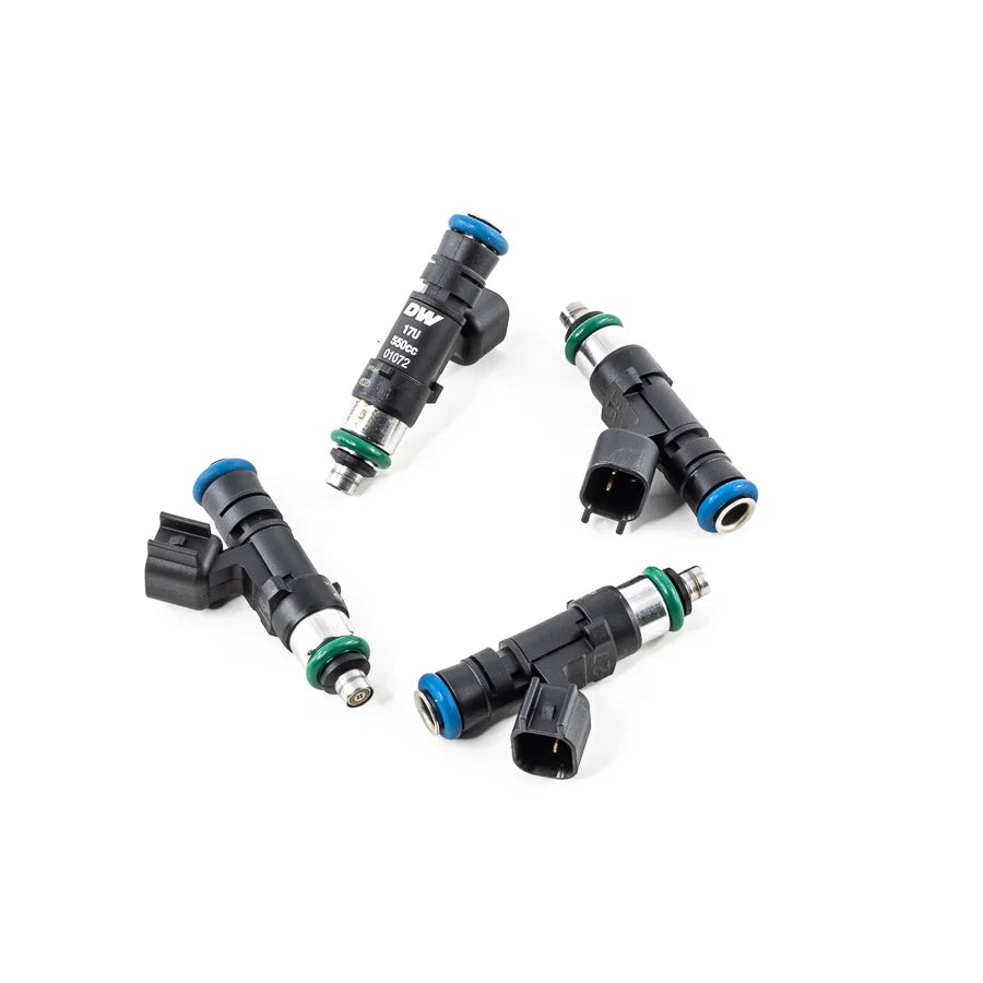 DeatschWerks Bosch EV14 550cc DW Fuel Injectors Set for Honda Civic Si K20 K24 & S2000 F22, FD2, DC5, FN2, EP3, CL7 (17U-08-0550-4)