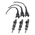 DeatschWerks 1100cc DW Fuel Injectors Set of 3 for Toyota GR Yaris & GR Corolla G16E-GTS (17MX-12-1100-3)