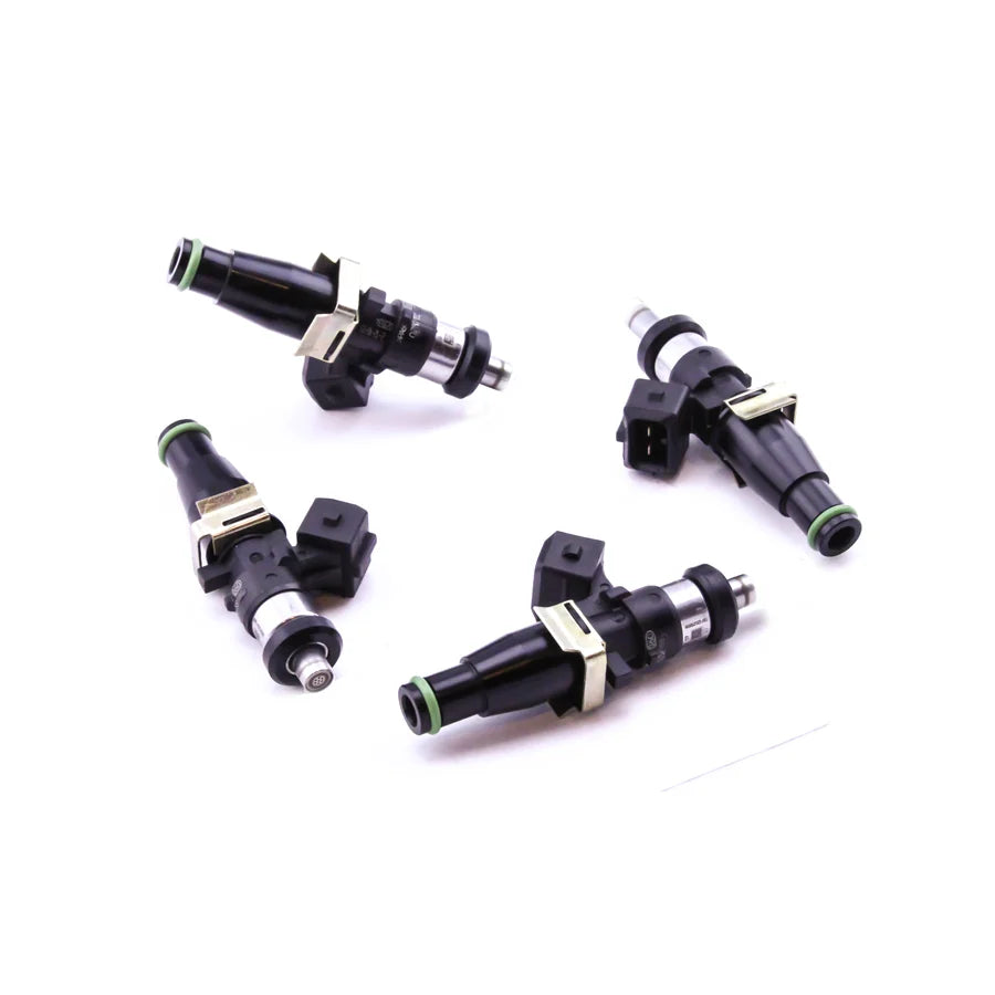 DeatschWerks Bosch EV14 1500cc DW Fuel Injectors Set for Mitsubishi EVO 1 - 9 & Eclipse DSM VR4 4G63T (16M-09-1500-4) High Impedance