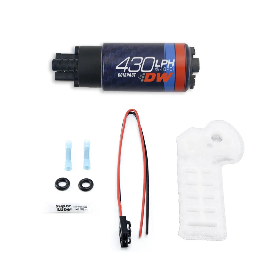 DeatschWerks DW430C 430LPH Compact Fuel Pump Kit for Honda Civic Type-R FL5, FK8, FK2 | 9-437-1059
