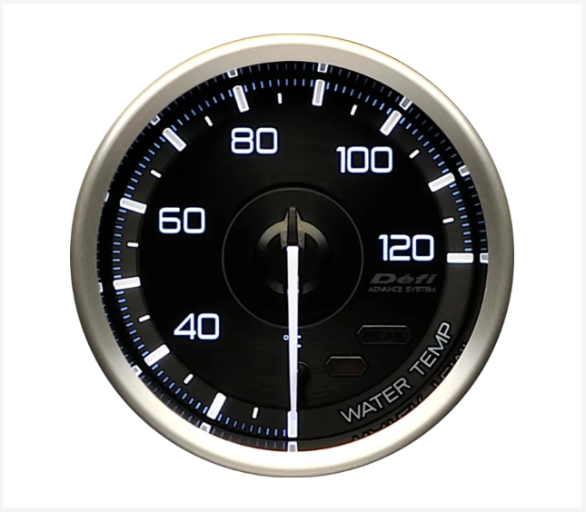 Defi ADVANCE A1 60mm Water Temperature Gauge Meter 20-120°C (DF15301 - Includes Sensor)