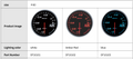 Defi ADVANCE BF 60mm Intake Manifold Pressure Gauge / Meter -100kPa to +20kPa (DF10101 White / DF10102 Amber Red / DF10103 Blue)