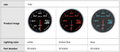 Defi ADVANCE BF 60mm Fuel Pressure Gauge / Meter 600kPa (DF10301 White / DF10302 Amber Red / DF10303 Blue)