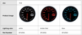 Defi ADVANCE BF 60mm Water Temperature Gauge / Meter 20-120°C (DF10501 White / DF10502 Amber Red / DF10503 Blue)