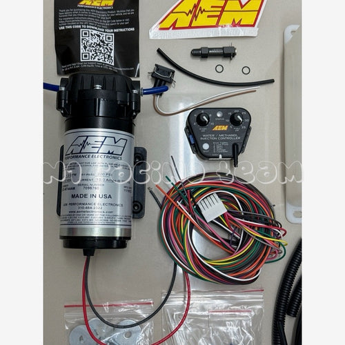 AEM Electronics V3 Water/Methanol Injection Kit with 1.15 Gallon Tank (Up to 35 PSI) | Part: 30-3300