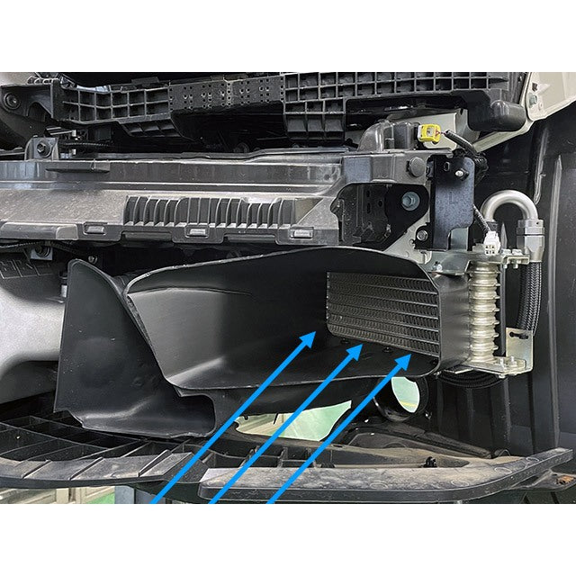 HKS Oil Cooler Kit Black for Honda Civic Type R FL5 K20C1 (15004-AH105)