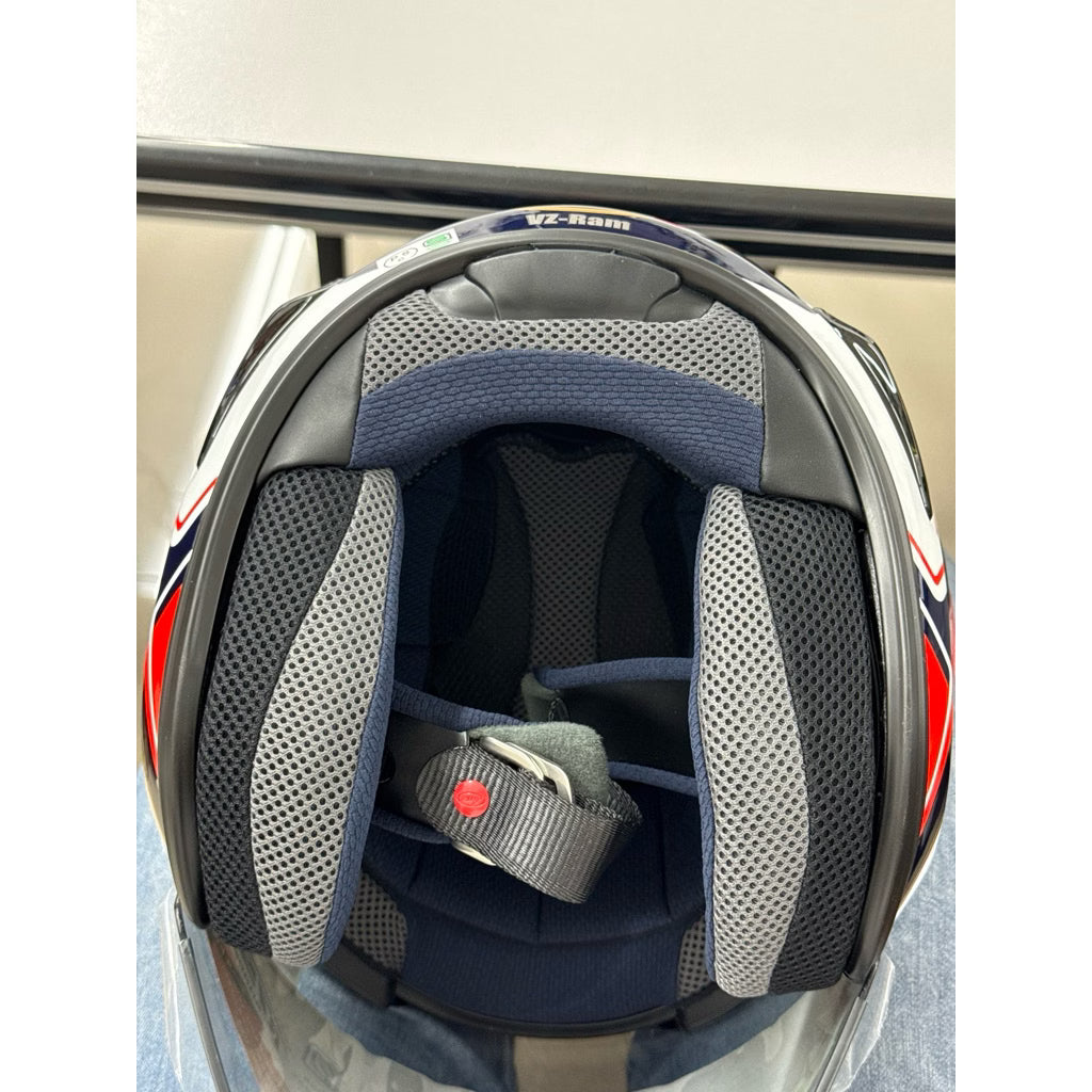 Arai VZ-Ram Pedrosa Shogun Premium Open Face Motorcycle Helmet (Limited Graphic Edition) - VZ-RAM-PEDROSA-SHOGUN