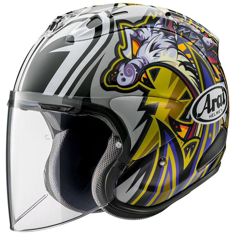 Arai VZ-Ram Nakasuga 4 Premium Open Face Motorcycle Helmet (Limited Graphic Edition) - VZ-RAM-NAKASUGA-4