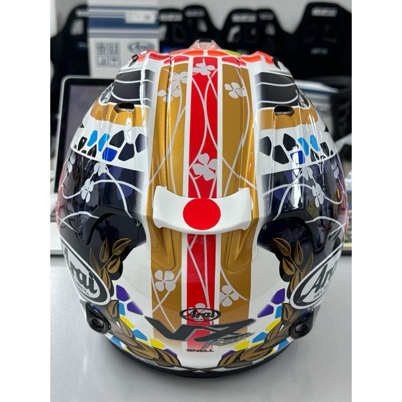 Arai VZ-Ram Nakagami GP2 Premium Open Face Motorcycle Helmet (Limited Graphic Edition) - VZ-RAM-NAKAGAMI-GP2