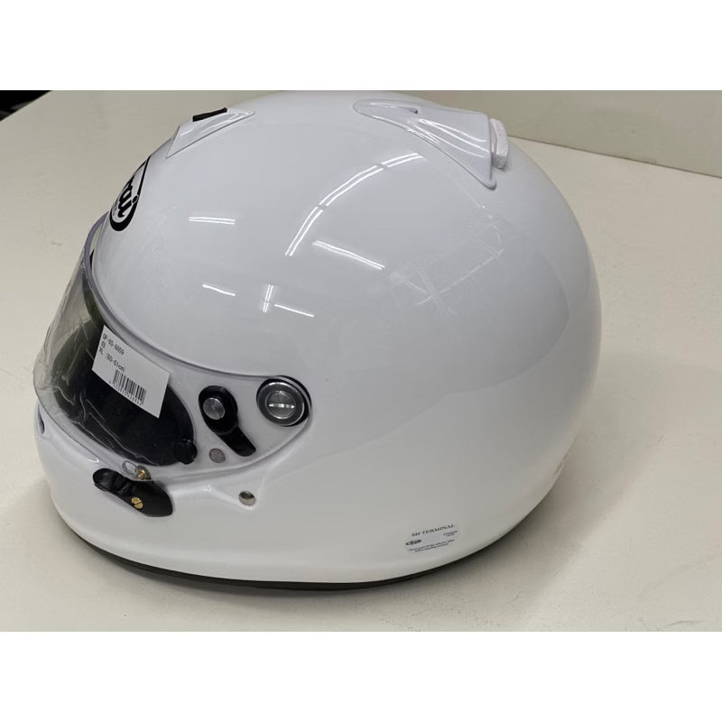 Arai GP6S Full Face Snell / FIA Approved Racing Helmet (White)