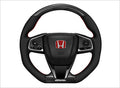 Mugen Carbon Fiber Sports Steering Wheel (Red Stitch) for Honda Civic Type R FK8 (78501-XNCF-K0S0-R)
