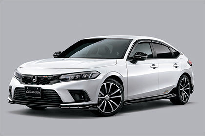 Mugen Front Lip Under Spoiler Unpainted for Honda Civic Hatchback FL1 (71110-XNR-K0S0-ZZ)