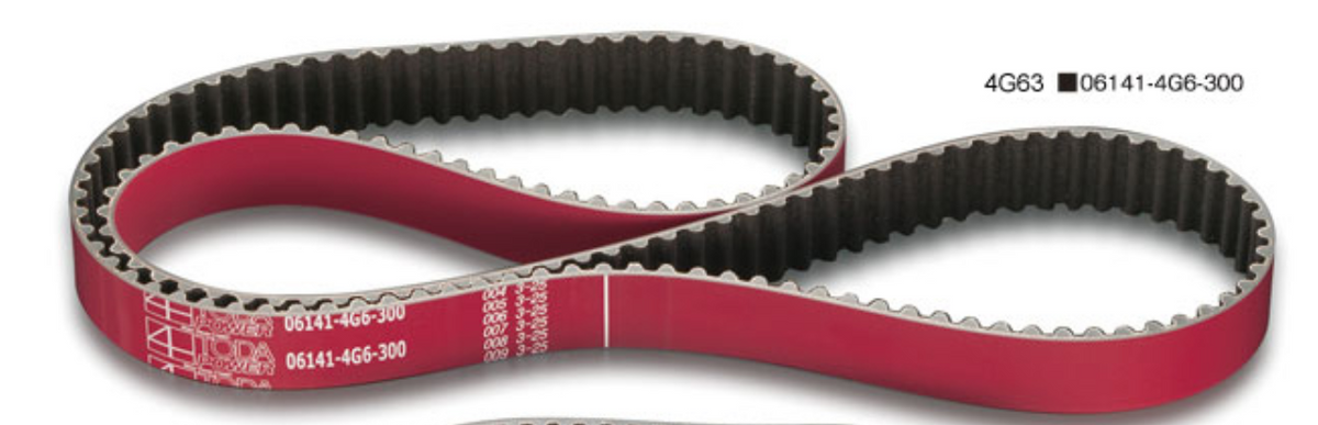 Toda Racing High Power Timing Belt Mitsubishi Lancer Evolution 1-9, VR4, 4G63 - 06141-4G6-300