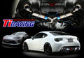 Tomei Ti RACING Titanium Muffler Exhaust 60.5mm (Dual Type) for Toyota 86, Subaru BRZ ZN6 ZC6 - 441001