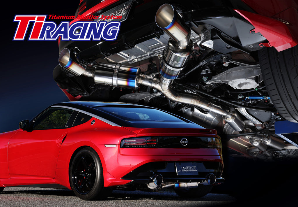Tomei Ti Racing Titanium Dual Catback Muffler Exhaust for Nissan Z 400Z Fairlady Z RZ34 VR30DDTT MT (441006)