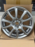 MUGEN MDF Forged Aluminum Wheel Limited Edition - 16x6.0 / +48 / 4x100 (Matte Silver) Honda Fit Jazz GD GE GK