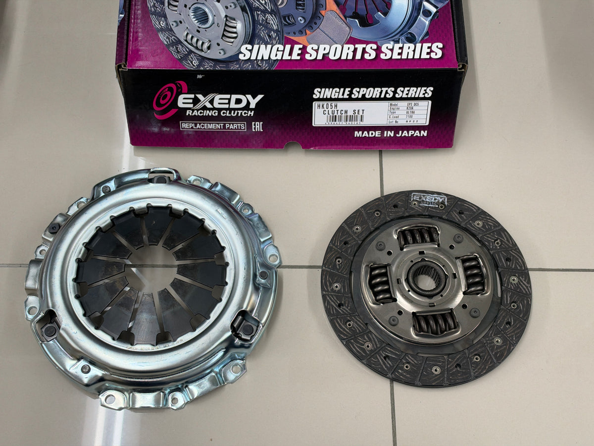 EXEDY HK05H Single Sports Ultra Fiber Clutch Kit | Honda Civic EP3 FD2 FN2, Honda Integra DC5, Honda Accord CL7, K20A K24A