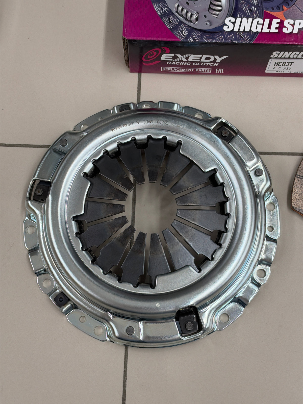 EXEDY Stage 2 Cerametallic Clutch Kit for Honda Civic Integra B16A B16B B18C B20B - HC03T + HD05T1