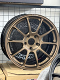 RAYS Volk Racing ZE40 M-Spec Forged Wheel - 18x9.5 / +39 / 5x120 (Bronze) Honda FL5 FK8 Type R