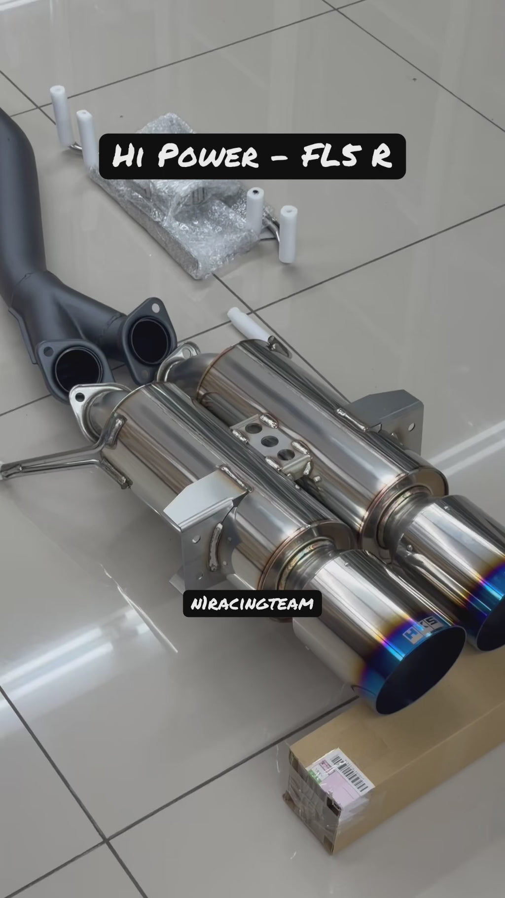 HKS Hi-Power Muffler Exhaust for Honda Civic Type R FL5 (31006-KH001)