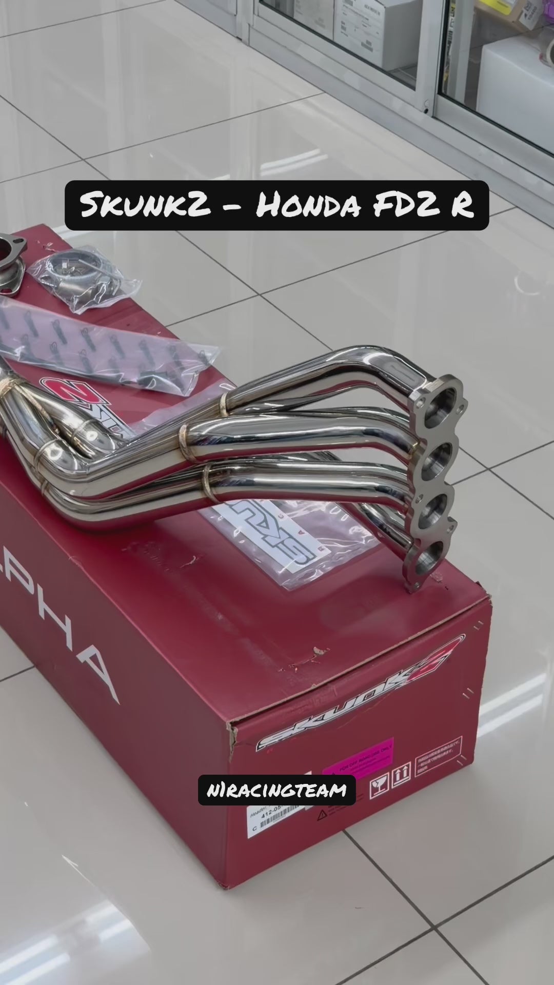 Skunk2 Alpha Series 4-2-1 Race Exhaust Header for Honda Civic FD2R / Si 2006-2011 K20Z3 - 412-05-1930