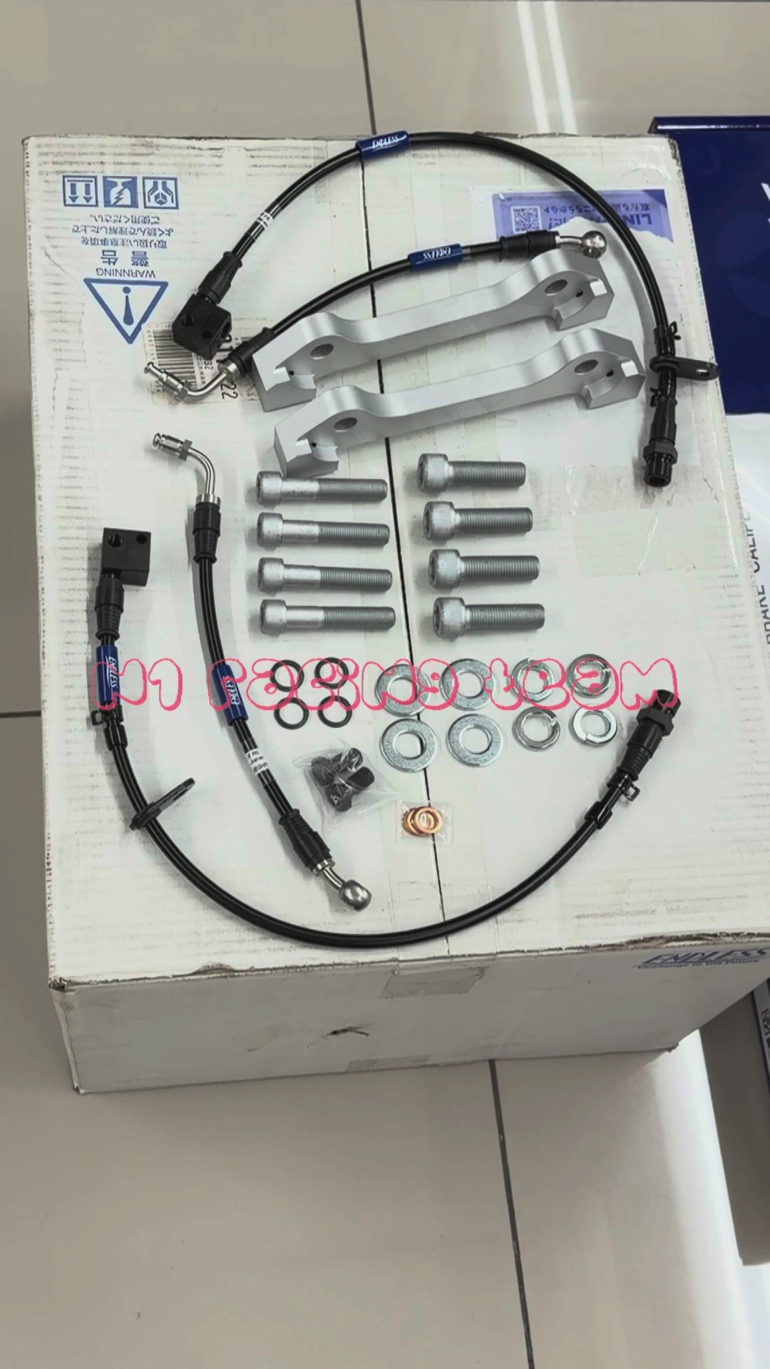 Endless Mono6 Sports TA Front Brake Kit - Honda Civic Type R FL5 & FK8 (EFZ6XFL5 / EFZ6XFK8) | Malaysia