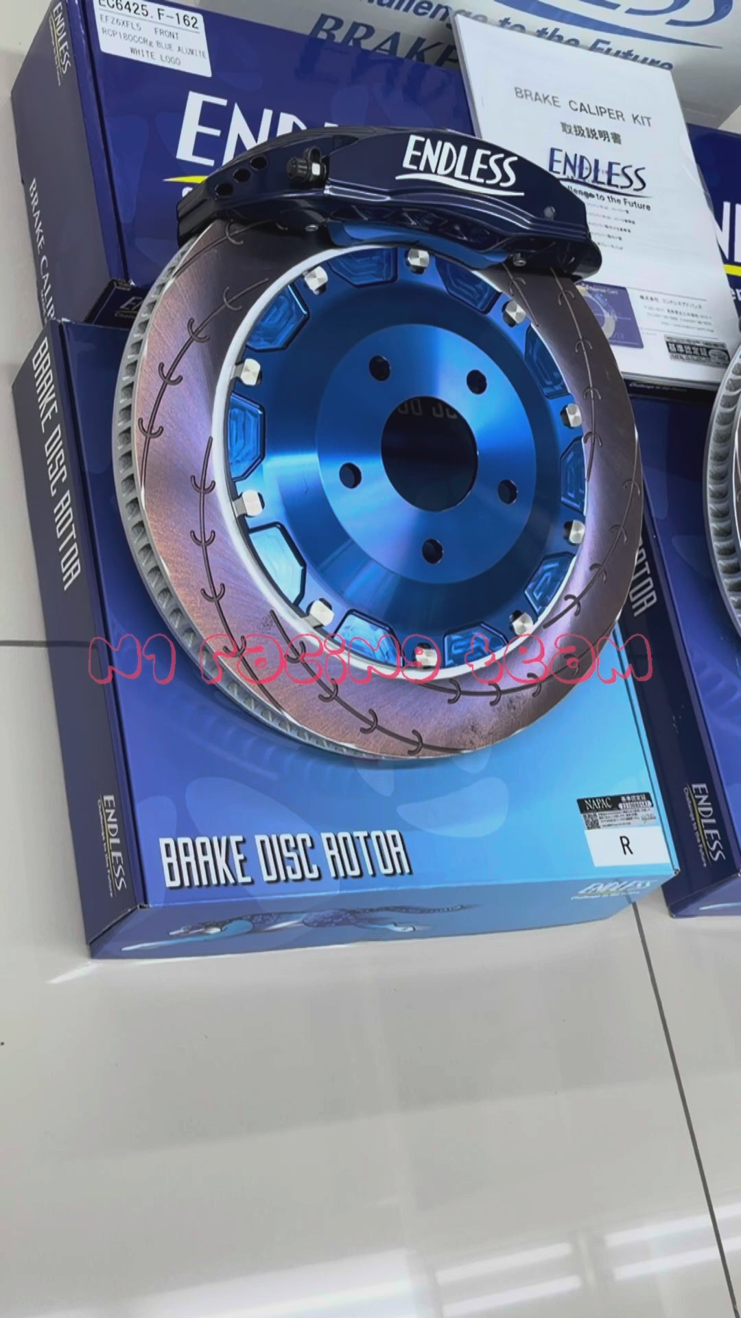Endless Mono6 Sports TA Front Brake Kit - Honda Civic Type R FL5 & FK8 (EFZ6XFL5 / EFZ6XFK8) | Malaysia