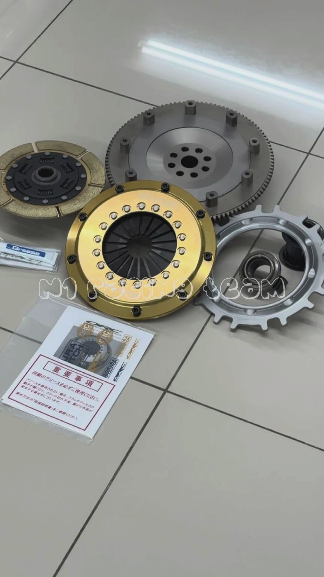 Ogura ORC 309D Super Single Metal Clutch Kit for Honda B-Series B16 B18 - 309D-01H