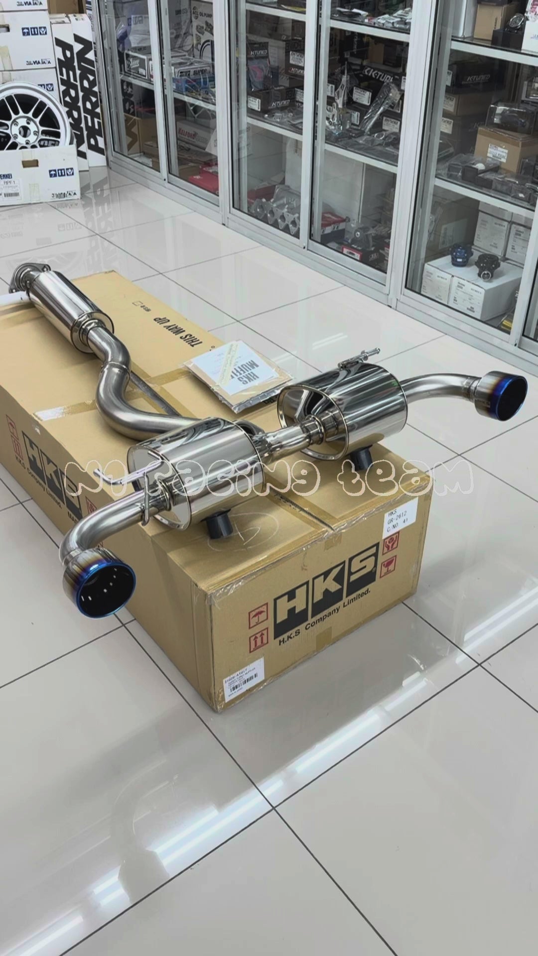 HKS Super Turbo Muffler Exhaust for Toyota GR Yaris Gen 2 (2024+) - 31029-AT017