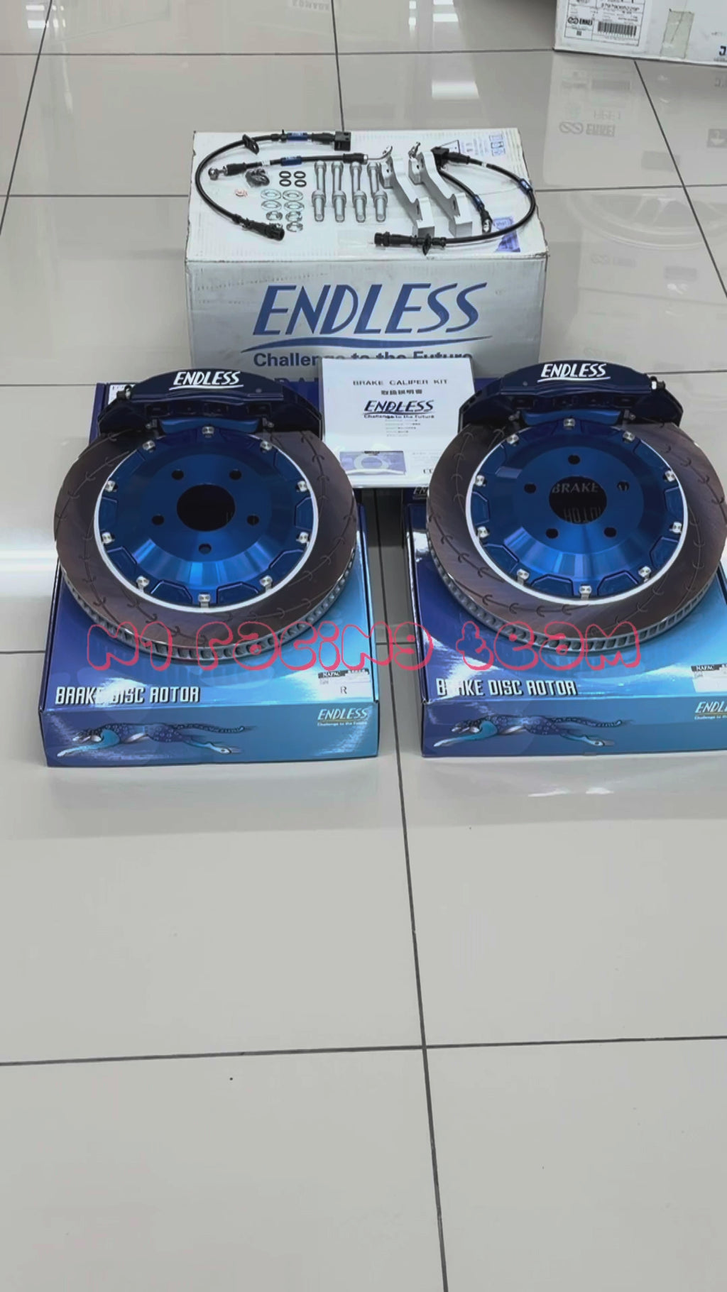 Endless Mono6 Sports TA Front Brake Kit - Honda Civic Type R FL5 & FK8 (EFZ6XFL5 / EFZ6XFK8) | Malaysia