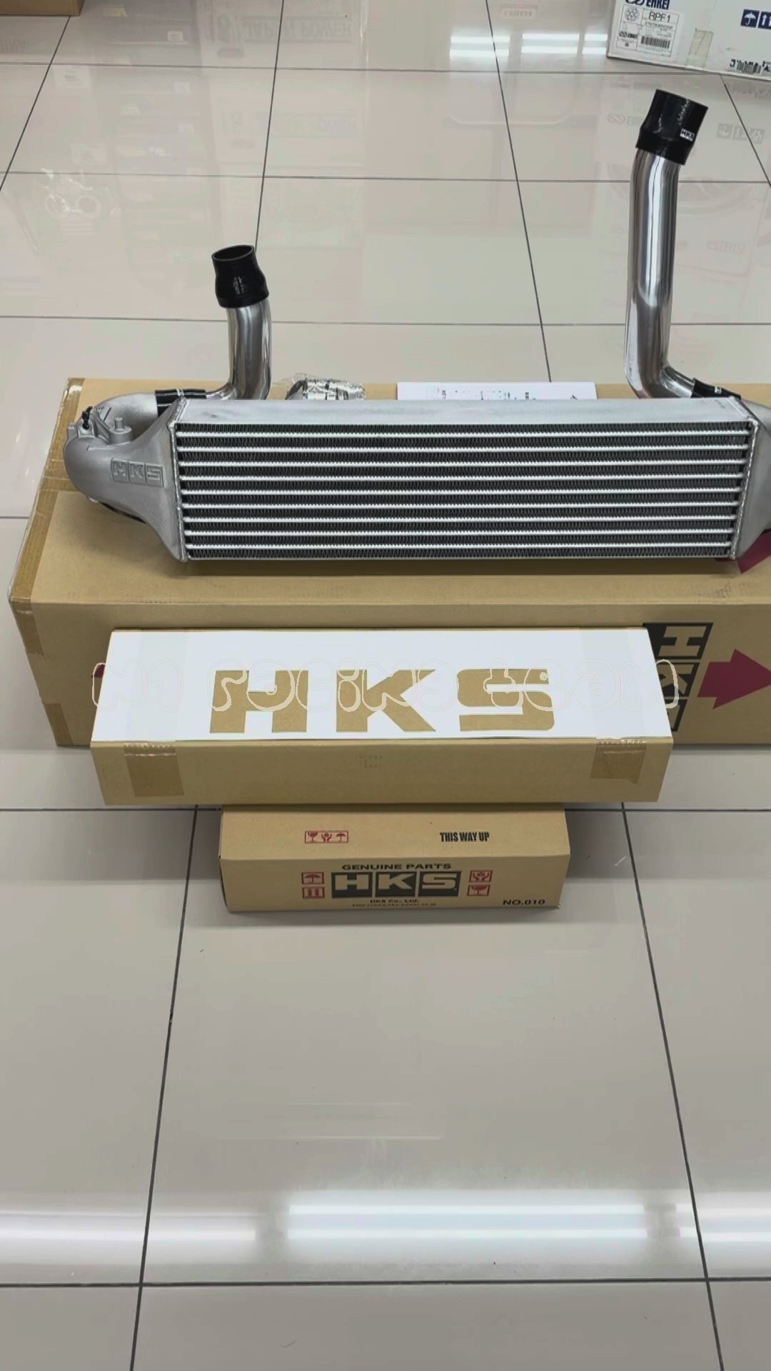 HKS R-Type Intercooler and Aluminum Piping Full Kit for Honda Civic Type R FL5 | 13001-AH007