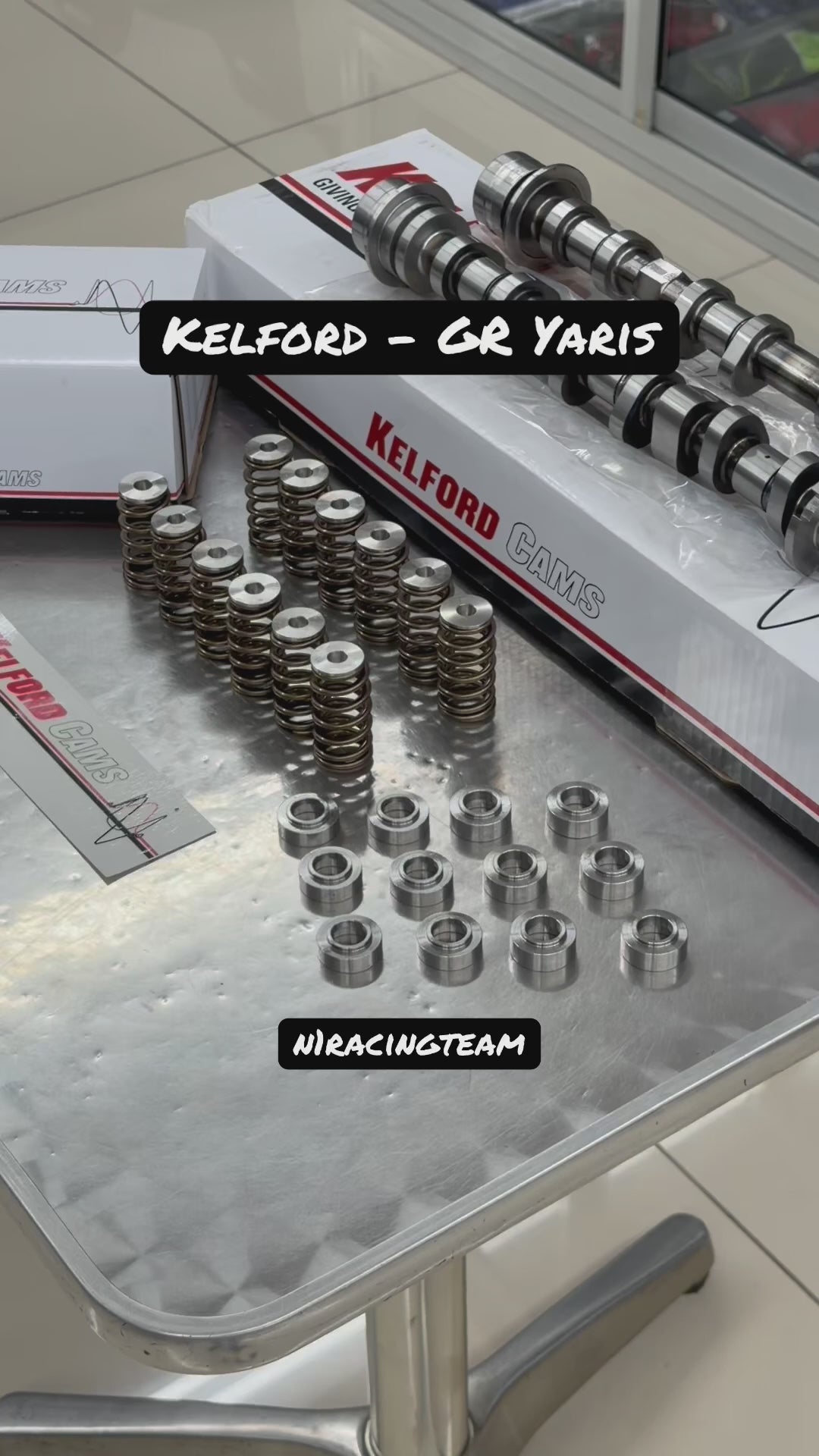 Kelford G16E-GTS Performance Camshafts & Valve Springs - Toyota GR Yaris / Corolla