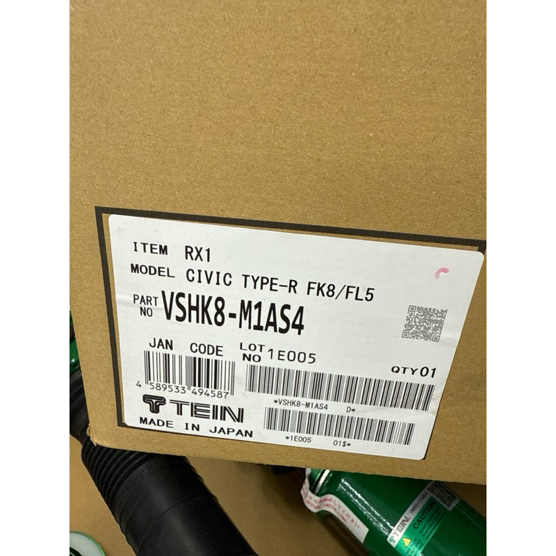 TEIN RX1 Full-Length Adjustable Coilover Kit for Honda Civic Type R FK8 / FL5 – VSHK8-M1AS4