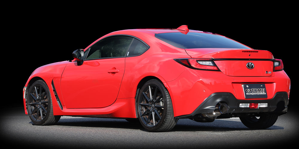 Tomei Ti RACING Titanium Muffler Exhaust 80mm (Single Type) for Toyota 86 / GR86 & Subaru BRZ, ZN6 ZC6 ZN8 ZD8- 441014