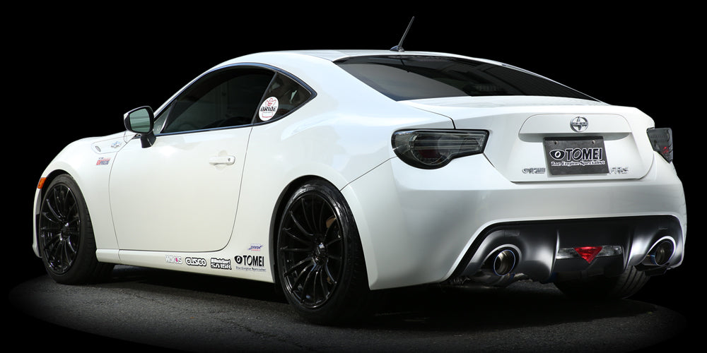 Tomei Ti RACING Titanium Muffler Exhaust 60.5mm (Dual Type) for Toyota 86, Subaru BRZ ZN6 ZC6 - 441001