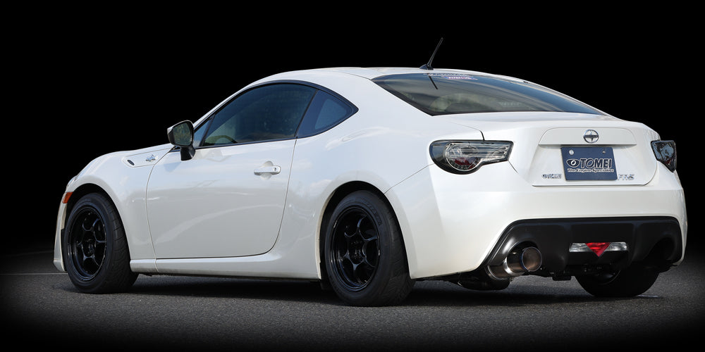 Tomei Ti RACING Titanium Muffler Exhaust 80mm (Single Type) for Toyota 86 / GR86 & Subaru BRZ, ZN6 ZC6 ZN8 ZD8- 441014