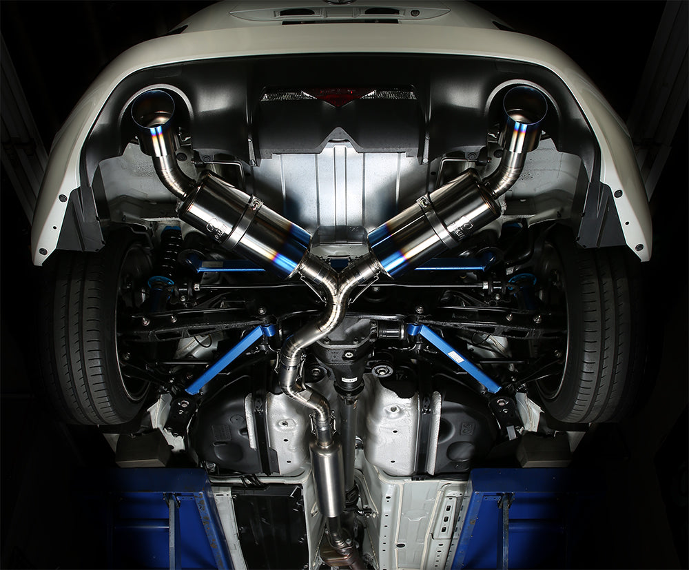 Tomei Ti RACING Titanium Muffler Exhaust 60.5mm (Dual Type) for Toyota 86, Subaru BRZ ZN6 ZC6 - 441001